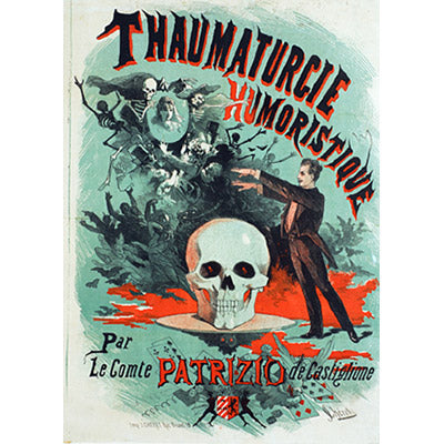 Patrizio Castiglione Poster (18 inch by 24 inch) designed by Jules Cheret - Trick - Got Magic?