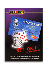 Bet on It Credit Card trick James Ford & Magic Studio 51 - Got Magic?