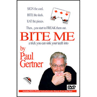 Bite Me by Paul Gertner (Deck and DVD) - Trick - Got Magic?
