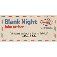 Blank Night (Blue) by John Archer - Trick - Got Magic?