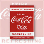 Coke Playing Cards (6 PACK) by USPCC - Got Magic?