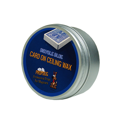 Card on Ceiling Wax 15g (blue) by David Bonsall and PropDog - Trick - Got Magic?