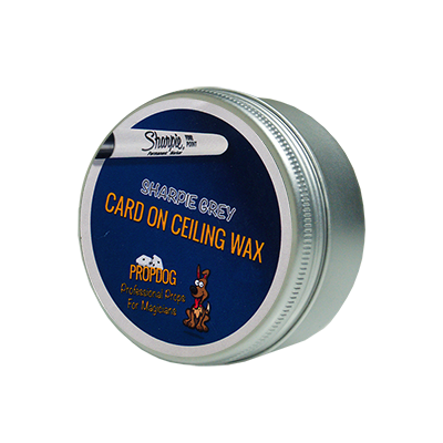 Card on Ceiling Wax 15g (Sharpie Grey) by David Bonsall and PropDog - Trick - Got Magic?