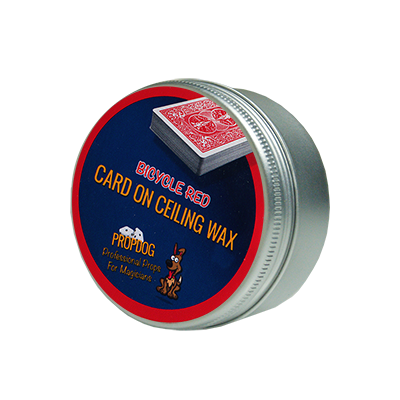 Card on Ceiling Wax 30g (red) by David Bonsall and PropDog - Trick - Got Magic?
