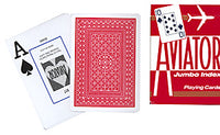 Cards Aviator Poker size (Red) - Got Magic?