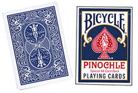 Cards Bicycle Pinochle Poker-size (Blue) - Got Magic?