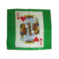Card Silk 24 inch (King of Hearts) by Stolina Magic - Trick - Got Magic?