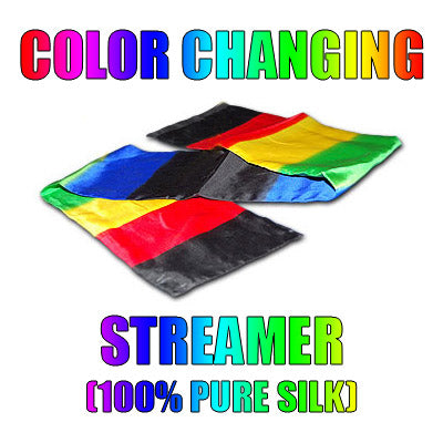 Color Changing Streamer 100% Silk by Vincenzo Di Fatta - Tricks - Got Magic?