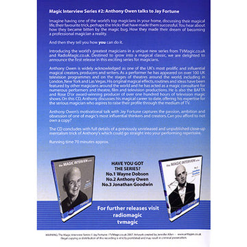 Anthony Owen Talks To Jay Fortune No.2 (The Magic Interview Series) - Trick