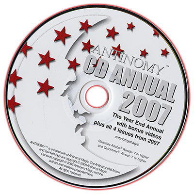 CD Antinomy Annual Year 3 (2007) - DVD - Got Magic?