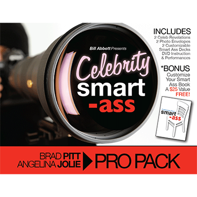 Celebrity Smart Ass Bundle (Brad Pitt & Angelina Jolie) by Bill Abbott - Got Magic?