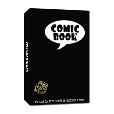 The comic book test (Hard cover) by So Magic - Trick - Got Magic?