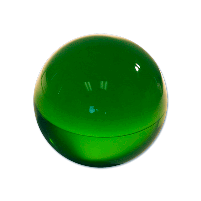 Contact Juggling Ball (Acrylic, FOREST GREEN, 76mm) - Trick - Got Magic?