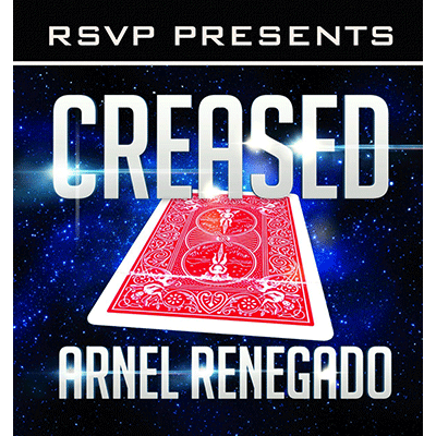 Creased (DVD and Gimmick) by Arnel Renegado and RSVP Magic - DVD - Got Magic?