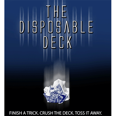 Disposable Deck 2.0 (blue) by David Regal - Trick - Got Magic?