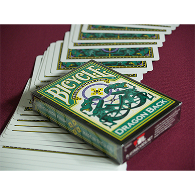 Bicycle Dragon Green by Gamblers Warehouse - Got Magic?