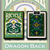 Bicycle Dragon Green by Gamblers Warehouse - Got Magic?