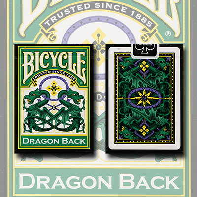 Bicycle Dragon Green by Gamblers Warehouse - Got Magic?