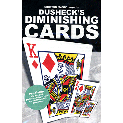 Steve Dusheck's Diminishing Cards by Steve Dusheck - Trick - Got Magic?