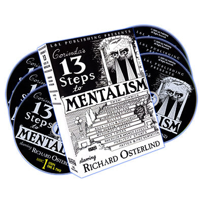 13 Steps To Mentalism (6 DVDs) by Richard Osterlind - DVD - Got Magic?
