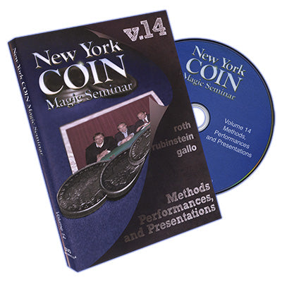 New York Coin Seminar Volume 14: Methods, Performances, and Presentations - DVD - Got Magic?