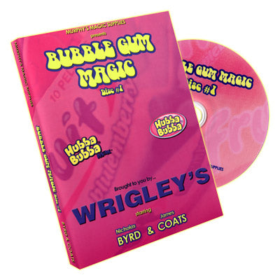Bubble Gum Magic by James Coats and Nicholas Byrd - Volume 1 - DVD - Got Magic?