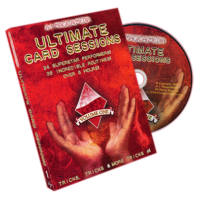 Ultimate Card Sessions - Volume 1 - Tricks, Tricks And More Tricks #1 - DVD - Got Magic?