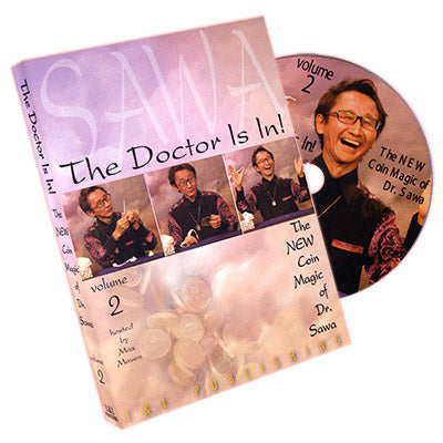 The Doctor Is In - The New Coin Magic of Dr. Sawa Vol 2 - DVD - Got Magic?