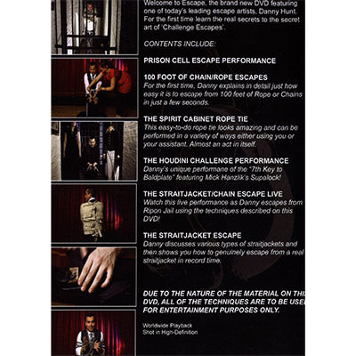 Escape Vol. 2 by Danny Hunt & RSVP - DVD - Got Magic?