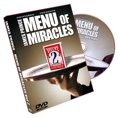 Menu of Miracles Vol. 2 by James Prince & RSVP - DVD - Got Magic?
