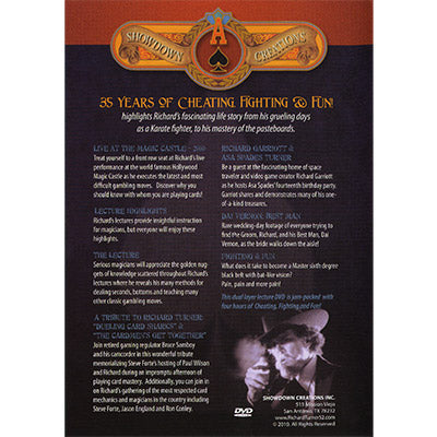 35 Years of Cheating, Fighting, and Fun (2 DVD Set) by Richard Turner - DVD - Got Magic?
