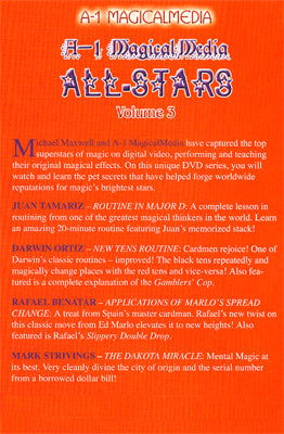 All Stars Volume 3 by A-1 Magical Media - DVD