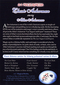 Classic Ackerman by Allan Ackerman - DVD - Got Magic?