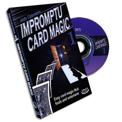 Impromptu Card Magic #1 Aldo Colombini, DVD - Got Magic?