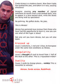 Akross by Sean Fields - DVD - Got Magic?