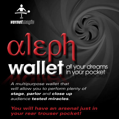 Aleph Wallet (Gimmick and Online Instructions) by Vernet Magic - Got Magic?