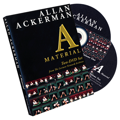 Allan Ackerman A Material (2 DVD Set) by The Miracle Factory - DVD - Got Magic?