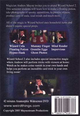 Wizard School 2 by Andrew Mayne - DVD - Got Magic?