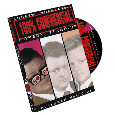 100 percent Commercial Volume 1 - Comedy Stand Up by Andrew Normansell - DVD - Got Magic?