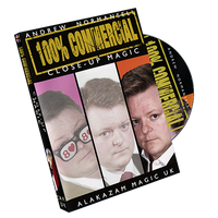 100 Percent Commercial Volume 3 - Close-Up Magic by Andrew Normansell - DVD - Got Magic?