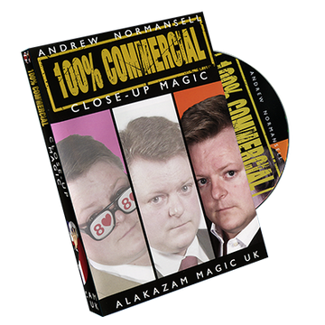 100 Percent Commercial Volume 3 - Close-Up Magic by Andrew Normansell - DVD