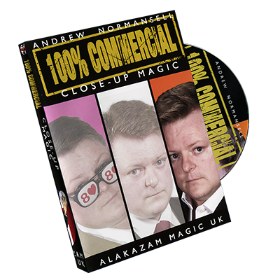 100 Percent Commercial Volume 3 - Close-Up Magic by Andrew Normansell - DVD - Got Magic?