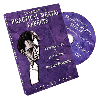 Annemann's Practical Mental Effects Vol. 4 by Richard Osterlind - DVD - Got Magic?