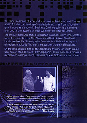 Business Card Cardiograph by Brian Curry - DVD - Got Magic?