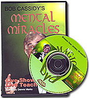 Mental Miracles Bob Cassidy, DVD - Got Magic?