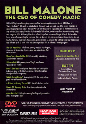 Here I Go Again - Volume 3 by Bill Malone - DVD - Got Magic?