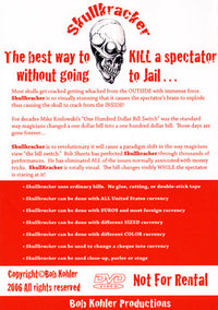 Skullkracker by Bob Sheets - DVD - Got Magic?