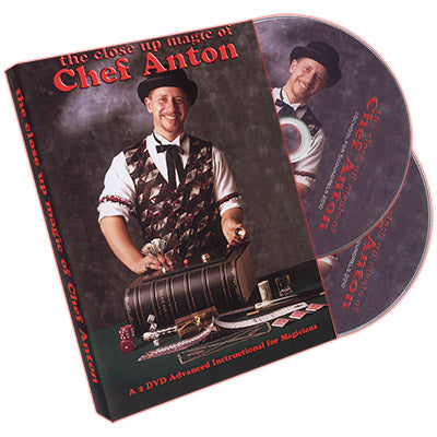 The Close-Up Magic of Chef Anton (2 DVD Set) - DVD - Got Magic?