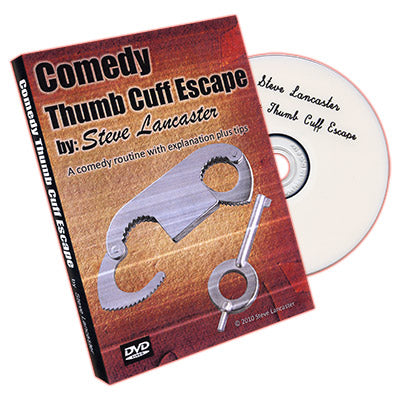 Comedy Thumb Cuff Escape by Steve Lancaster - DVD - Got Magic?