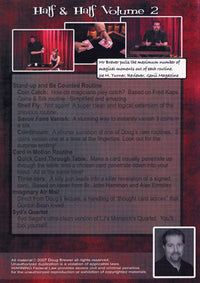 Half And Half - Volume 2 by Doug Brewer - DVD - Got Magic?